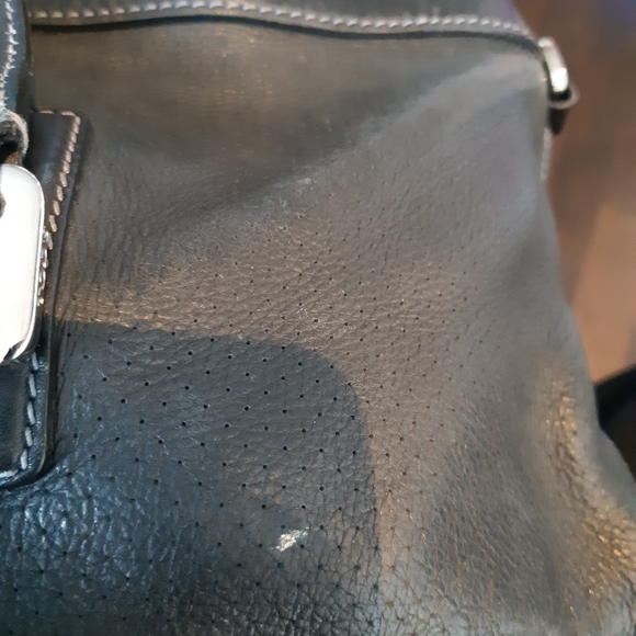 Tods black leather top handle handbag - Picture 5 of 6